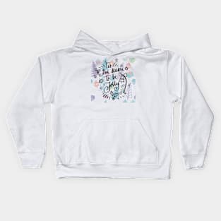 Christmas tis the season to be jolly Kids Hoodie